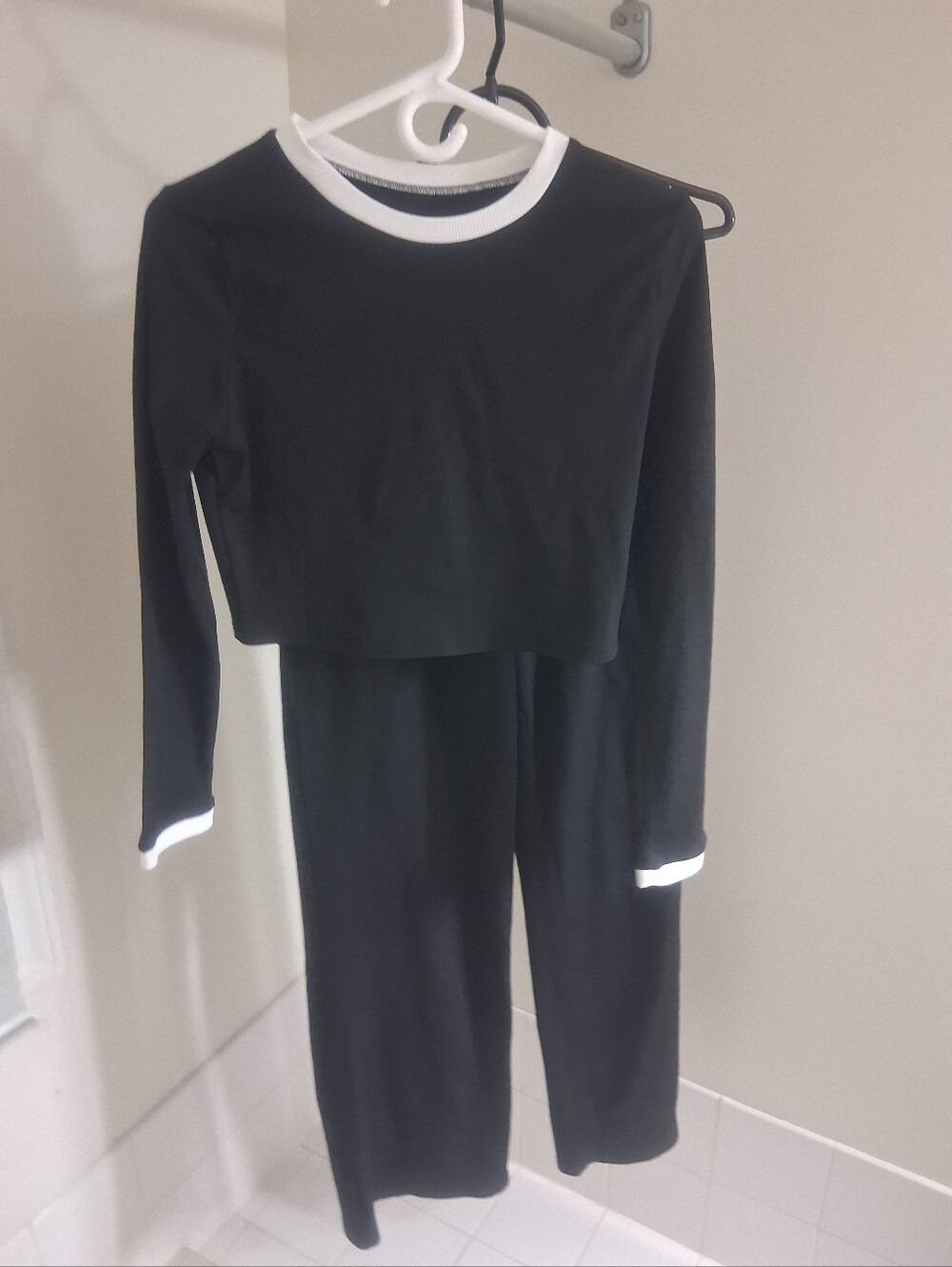 Black And White Slinky Set